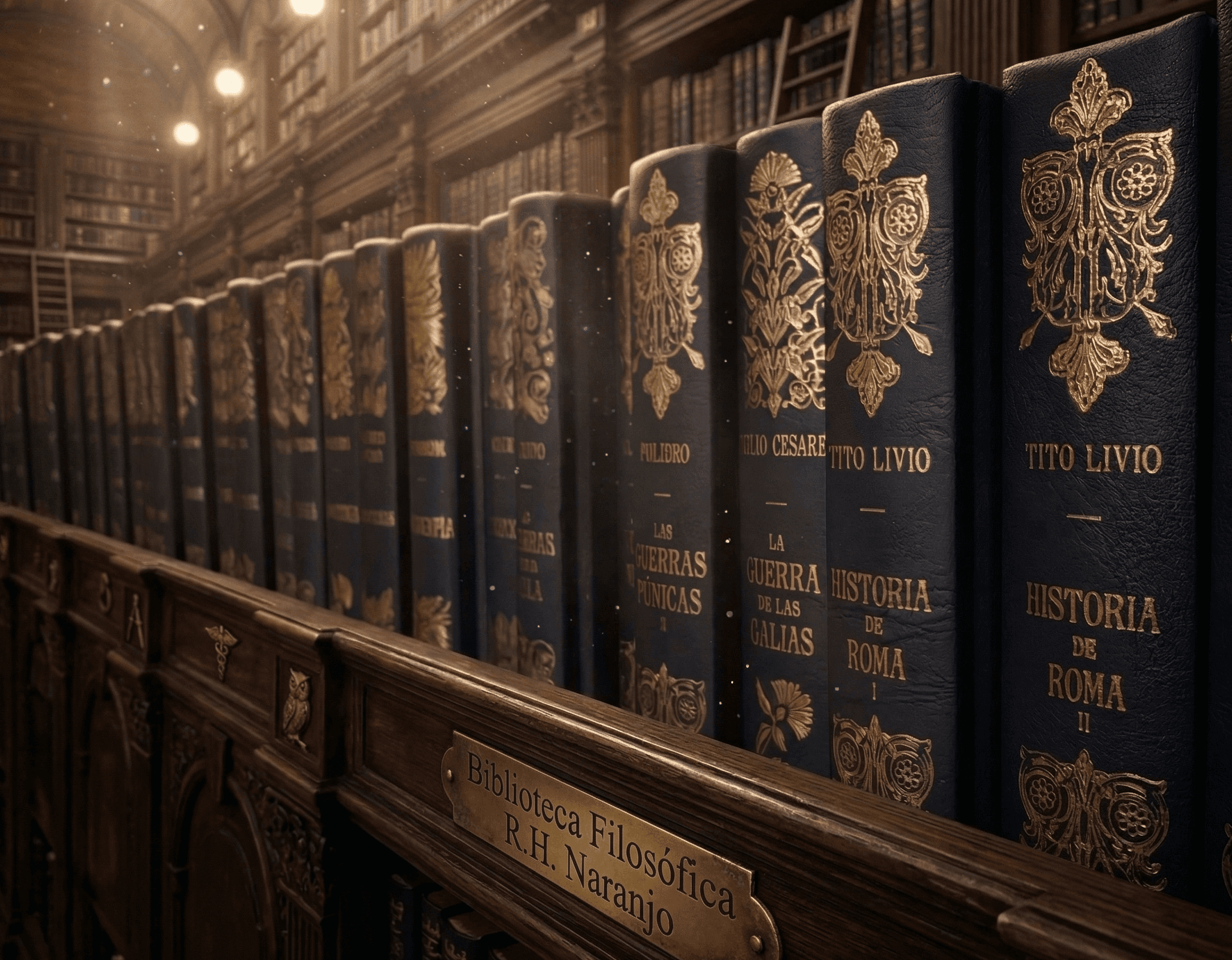 Antique Books Background